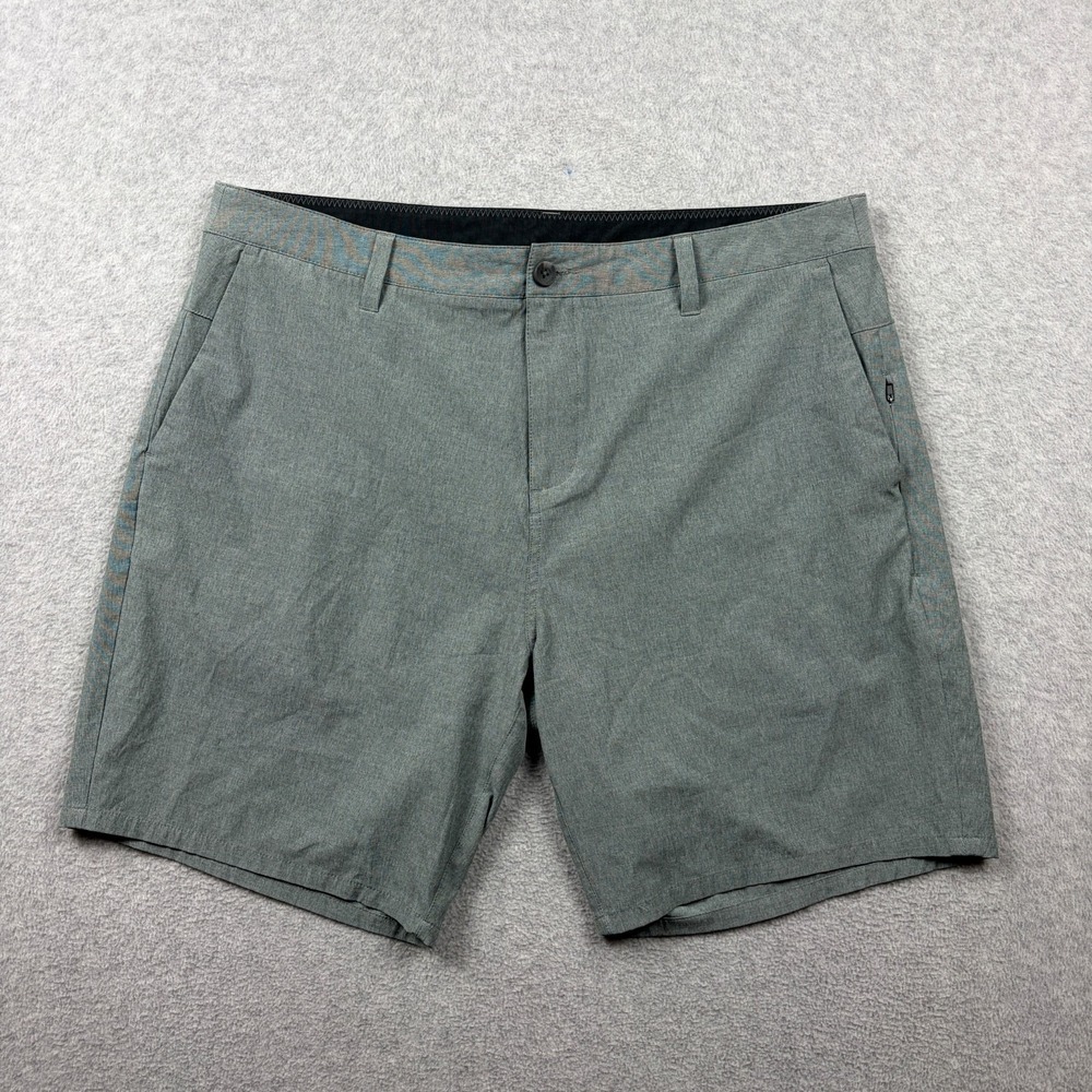Vuori Shorts Mens 38 Gray Performance Golf Chino Preppy Aim Sport Stretch V368